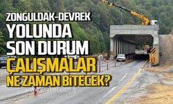 Zonguldak-Devrek yolunda son durum! Çalışmalar ne zaman bitecek?