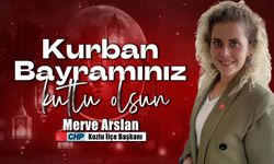 Merve Arslan'dan Kurban Bayramı Mesajı