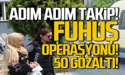 Bartın'da büyük fuhuş operasyonu! 50 gözaltı!