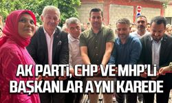 AK Parti, CHP ve MHP’li başkanlar aynı karede!