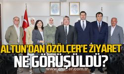 Kamil Altun'dan İsmail Hakkı Özölçer’e ziyaret!