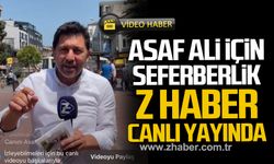 DMD hastası Asaf Ali için kermes düzenleniyor! Z HABER canlı yayında!
