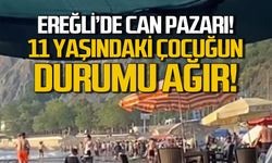 Ereğli'de can pazarı! 11 yaşındaki çocuğun durumu ağır!