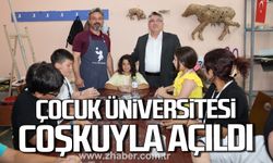 Zonguldak'ta Çocuk Üniversitesi açıldı!
