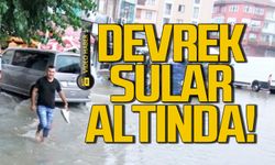 Aniden bastırdı! Devrek sular altında!