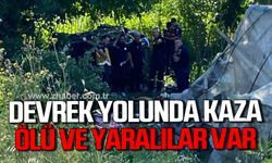 Devrek yolunda kaza! Ölü ve yaralılar var