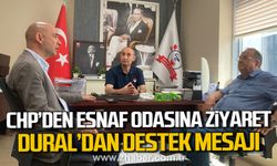 CHP'den Esnaf Odası'na ziyaret! Devrim Dural'dan destek mesajı