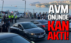 Zonguldak’ta AVM önünde büyük kavga: Kan aktı!
