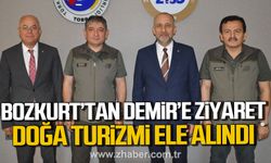 Ali Bozkurt'tan Metin Demir'e ziyaret! Doğa turizmi ele alındı!