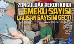 Zonguldak'ta emekli sayısı çalışan sayısını geçti!