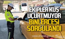Zonguldak'ta ekipler kuş uçurtmuyor! Binlercesi sorgulandı!