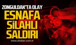 Zonguldak'ta olay! Esnafa silahlı saldırı!