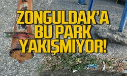 Zonguldak Fener Çocuk Parkı Çürümeye Terk Edildi!