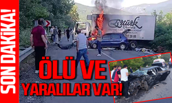 Yenice'de feci kaza: Ölü ve yaralılar var!