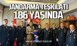 Jandarma Teşkilatı 186 yaşında! Komutanlardan Adem Kaya'ya ziyaret