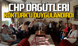 CHP örgütleri Ali İhsan Köktürk’ü taziyeye gitti