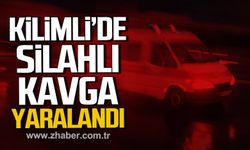 Kilimli'de silahlı kavga! Yaralı var