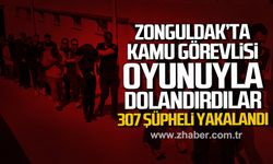 Zonguldak'ta dolandırıcılık operasyonu! 307 şüpheli yakalandı!