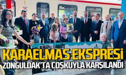 Turistik Karaelmas Ekspresi Zonguldak'ta coşkuyla karşılandı!