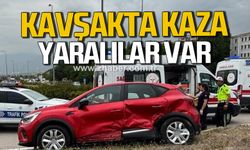 Karabük'te kavşakta kaza! Yaralılar var