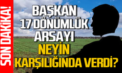 Belediye Başkanı 17 dönüm arsayı neyin karşılığında verdi?