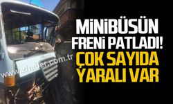 Çınartepe'de minibüsün freni patladı! Çok sayıda yaralı var