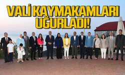 Vali, Ereğli ve Devrek kaymakamlarını uğurladı