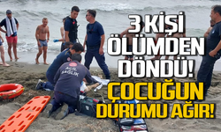 Ereğli’de 3 kişi ölümden döndü: 1 kişinin durumu ağır!
