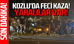 Kozlu Sahil Yolu’nda feci kaza: Yaralılar var!