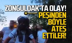 Zonguldak’ta Motosikletli Gence Silahlı Saldırı! O Anlar Kamerada
