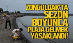 Zonguldak'ta yaz boyunca plaja gelmek yasaklandı!