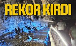 Gökgöl Mağarası ziyaretçi rekoru kırdı!