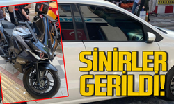Bartın'da kazada araçlar hasar gördü sinirler gerildi!