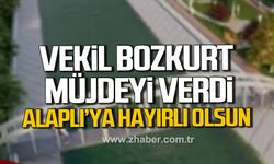 Saffet Bozkurt müjdeyi verdi! "Alaplı'ya hayırlı olsun"