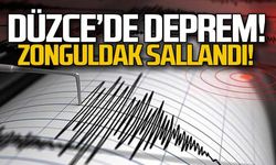 Düzce'de 3.3 büyüklüğünde deprem! Zonguldak sallandı