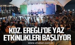 Kdz. Ereğli'de yaz etkinlikleri başlıyor!