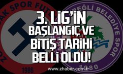 3. Lig’in başlangıç ve bitiş tarihi belli oldu!