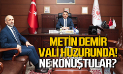 Osman Hacıbektaşoğlu ve Metin Demir ne görüştü?