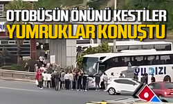 Zonguldak’ta otobüs yolunu kestiler: Yumrukladılar!