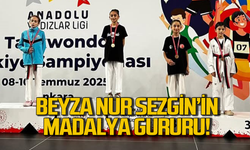 Beyza Nur Sezgin, bronz madalyanın sahibi oldu!