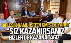 Birleşik Kamu-İş'ten GMİS'e ziyaret!
