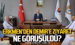 Yavuz Erkmen'den Metin Demir'e ziyaret! Ne görüşüldü?
