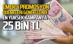 Emekli promosyon ödemeleri güncellendi!