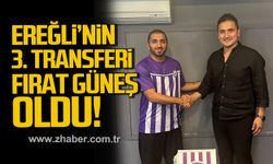Ereğli’nin 3. Transferi Fırat Güneş oldu!