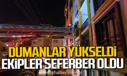 Kdz. Ereğli'de apartman dairesinde dumanlar yükseldi! Ekipler seferber oldu!