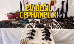 Zonguldak’ta Silah Operasyonu: Ev değil cephanelik!