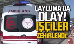 Çaycuma'da olay! Çok sayıda işçi zehirlendi!