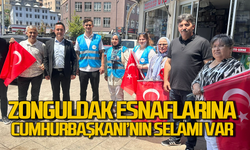 Cumhurbaşkanı’ndan Zonguldaklı esnaflara selam var!