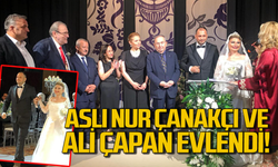 Aslı Nur Çanakçı ile Mehmet Ali Çapan evlendi!