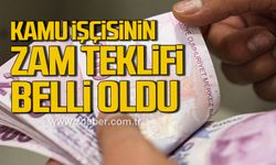Kamu işçisinin zam teklifi belli oldu!